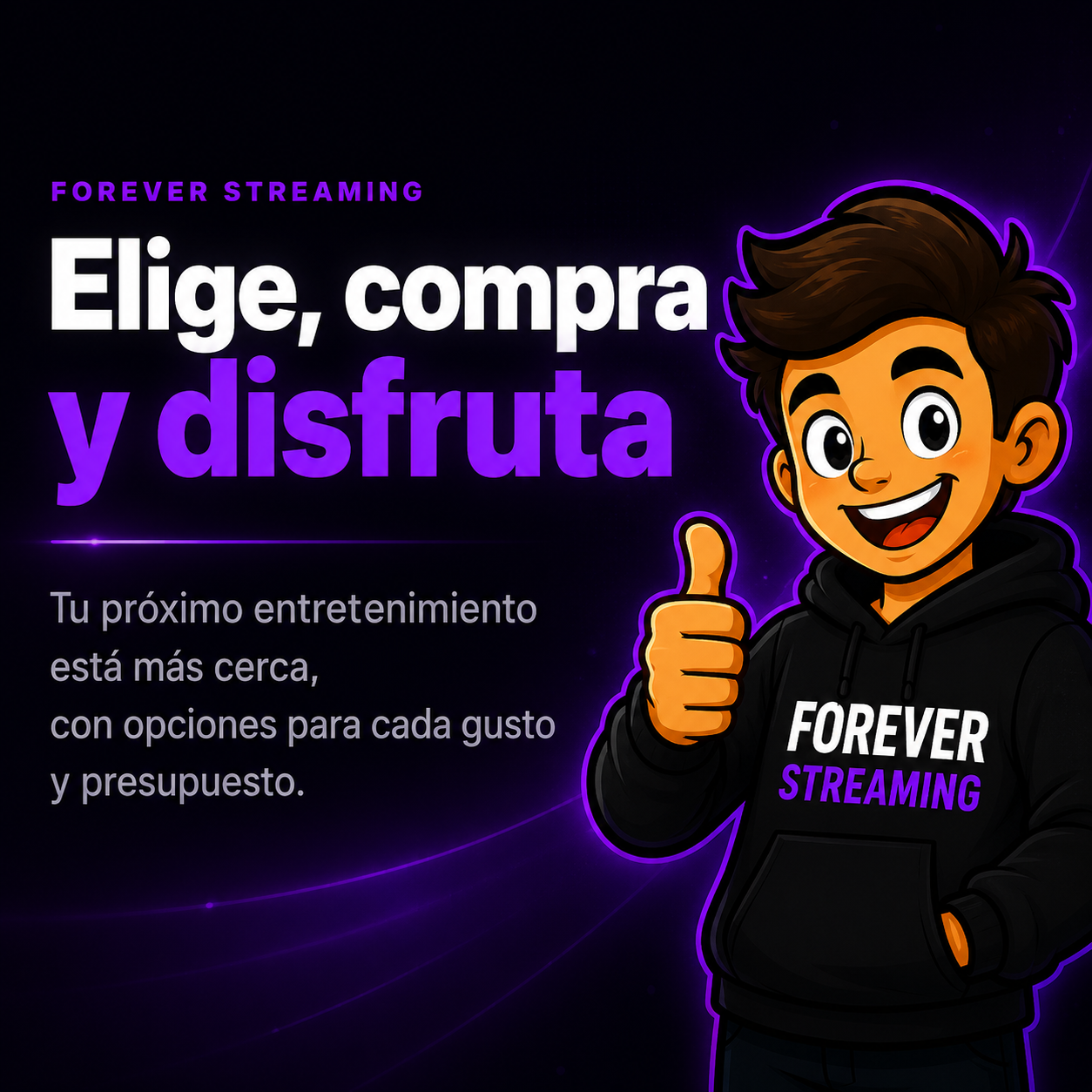 Elige, compra y disfruta